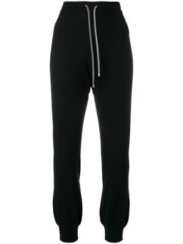 Barrie Cashmere Joggers - Black