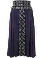 Chanel Vintage Chanel Vintage Dplgscha268660 Navy Blue Rayon/wool