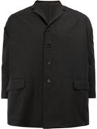 Christopher Nemeth Loose-fit Blazer, Men's, Size: Medium, Black, Polyester/cupro/wool