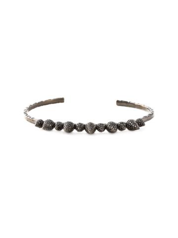 Joëlle Jewellery 'spike' Bangle - Metallic