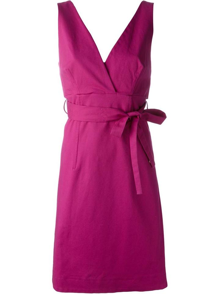 Twin-set Sleeveless Wrap Dress