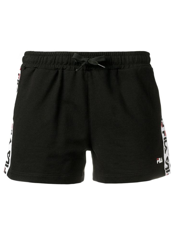 Fila Logo Trim Shorts - Black