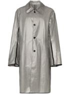 Cmmn Swdn Checked Coat - Grey