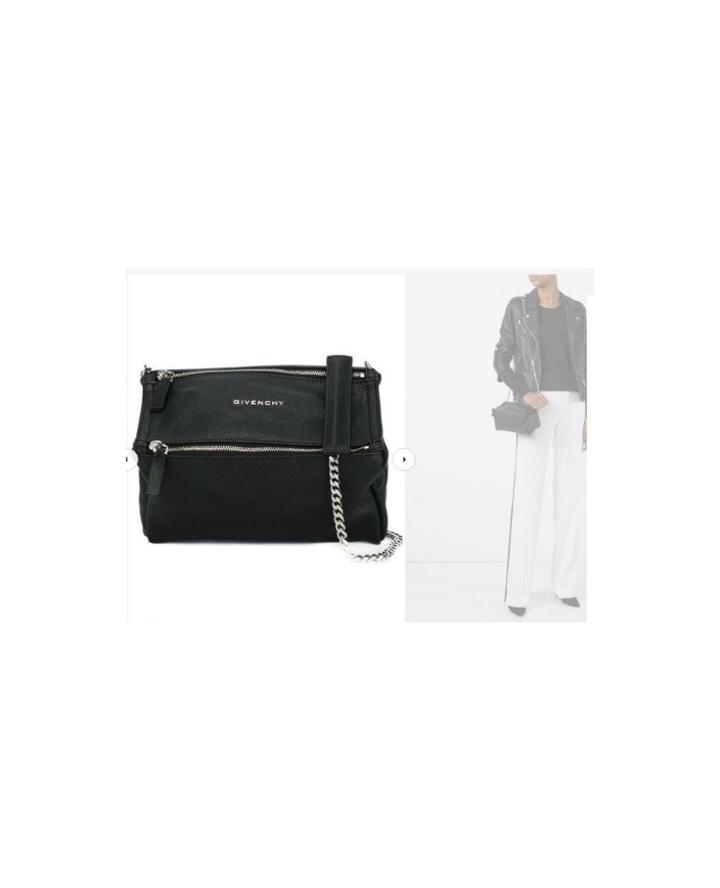 Givenchy Vintage Givenchy Mini Pandora Crossbody Bag - Black