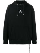 Mastermind World Mastermind Embroidered Skull Logo Hoodie - Black