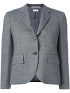 Thom Browne Classic Single Breasted Sport Coat In Medium Grey 2-ply