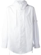 Craig Green Plain Hooded Shirt, Men's, Size: Xl, White, Cotton