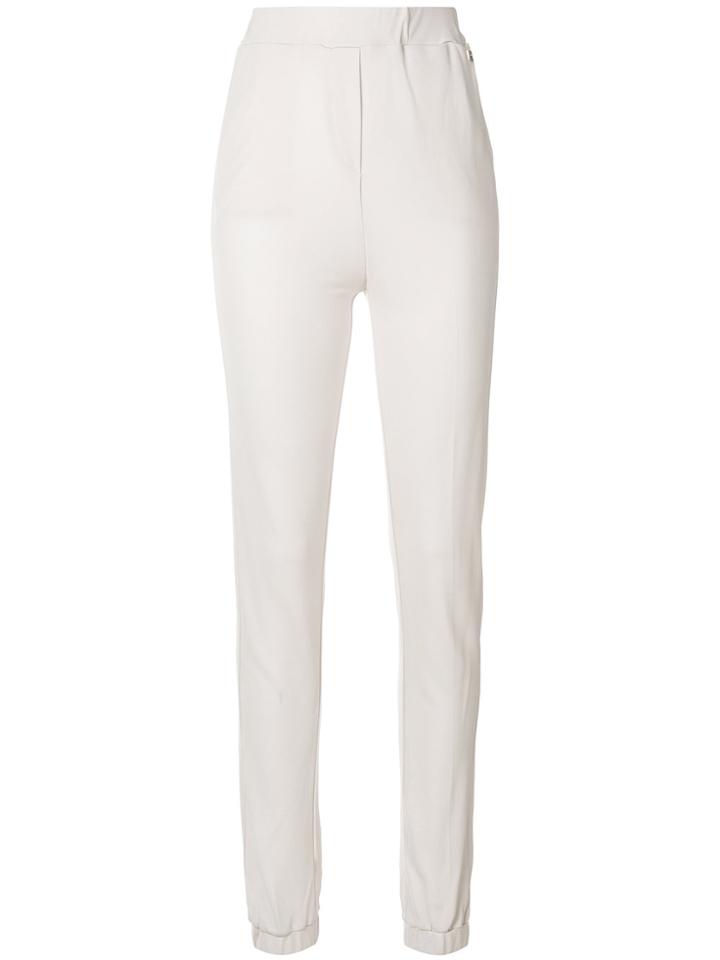 Twin-set High-rise Trousers - Nude & Neutrals