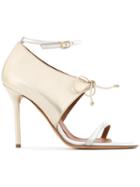 Malone Souliers Ankle Strap Sandals - Gold