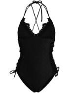 Ermanno Scervino Lace One-piece - Black