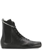 Jil Sander Anfibi Boots - Black