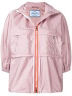 Prada Classic Rain Jacket - Pink