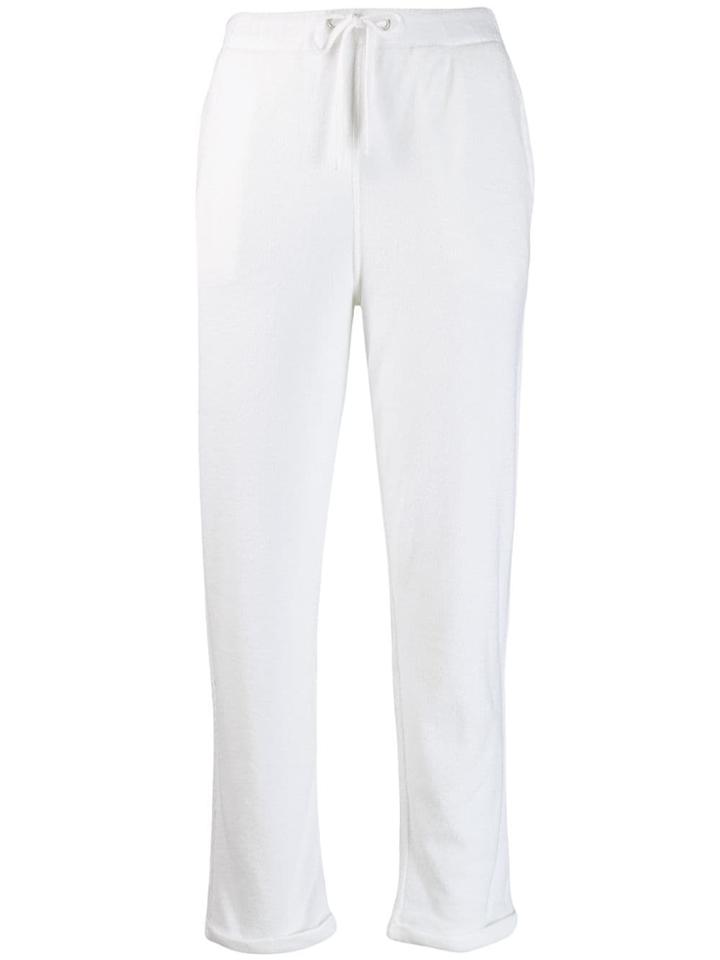 Majestic Filatures Cropped Sweatpants - White