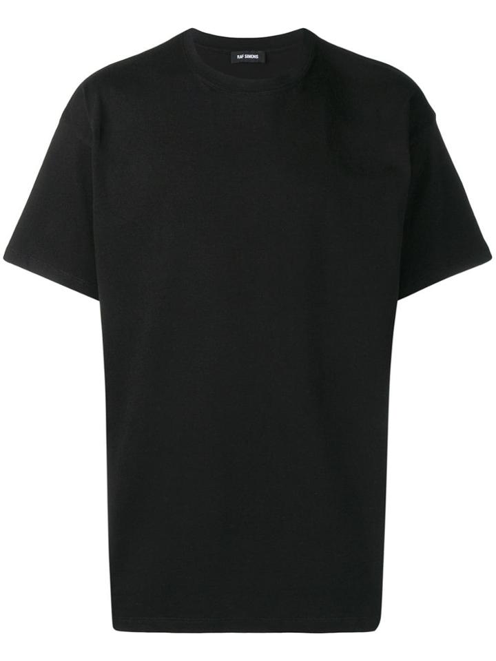 Raf Simons Graphic Print T-shirt - Black