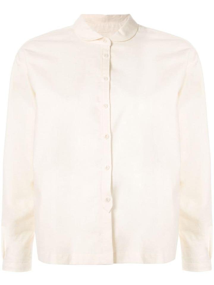 Ymc Regular-fit Long-sleeved Shirt - Neutrals