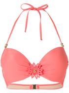 Marlies Dekkers La Flor Push-up Bikini Top - Yellow & Orange