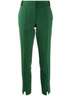 Tibi Slim Fit Trousers - Green
