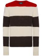 Calvin Klein 205w39nyc Striped Knitted Jumper - Multicolour