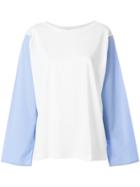 Sofie D'hoore Contrast Front T-shirt - White