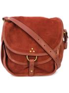 Jérôme Dreyfuss Foldover Top Shoulder Bag - Brown