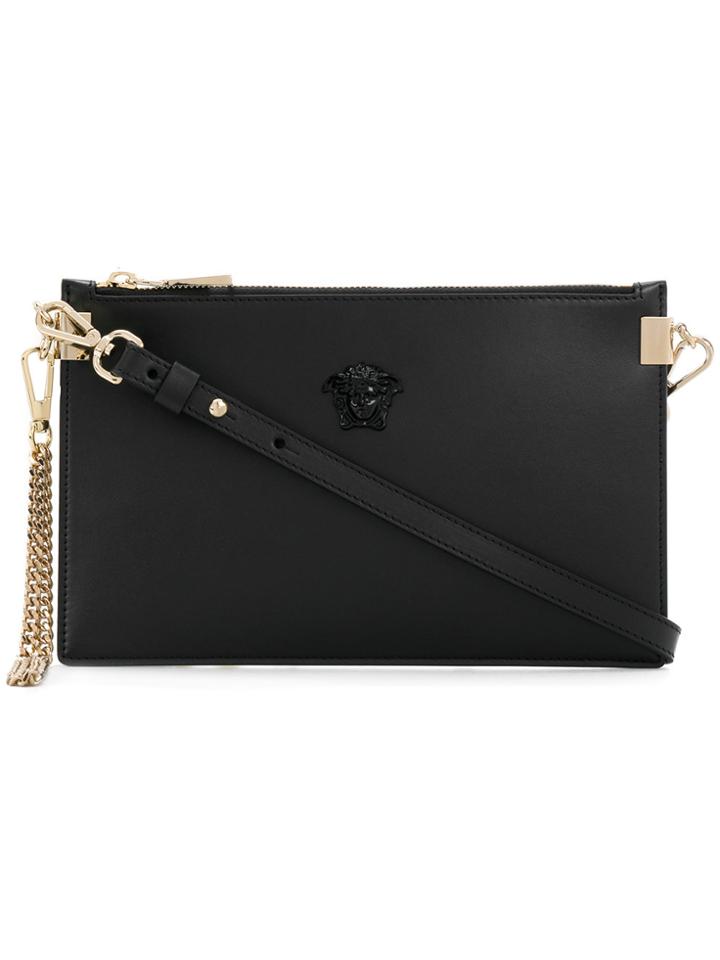 Versace Medusa Head Small Pouch Bag - Black