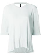 Unravel Project Back Draped Top - Blue