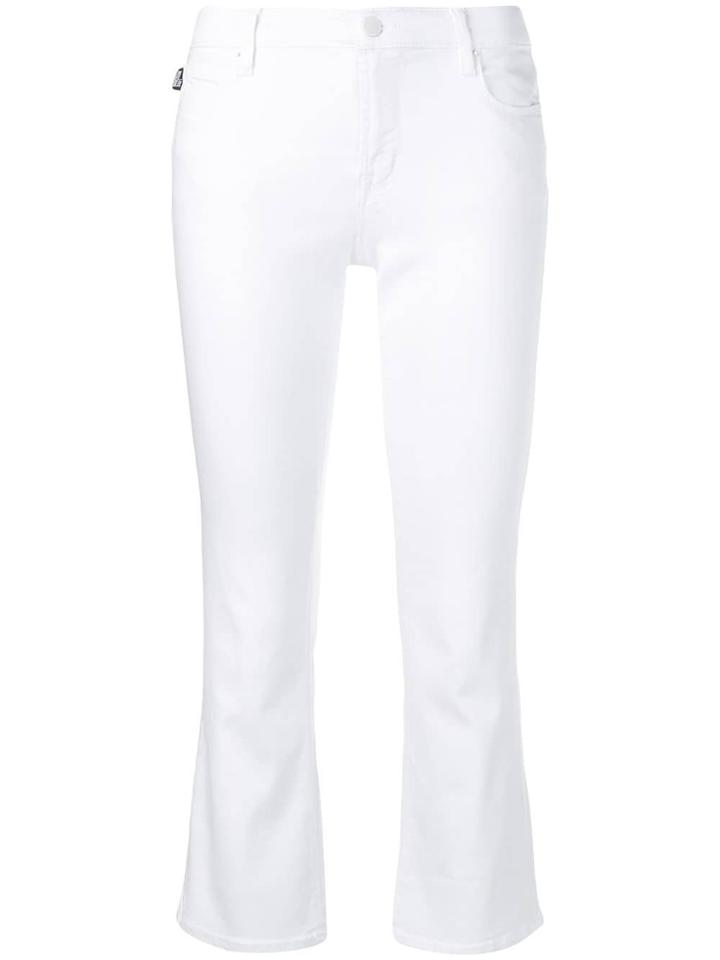 Love Moschino Cropped Skinny Jeans - White