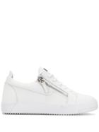 Giuseppe Zanotti Zip Side Sneakers - White