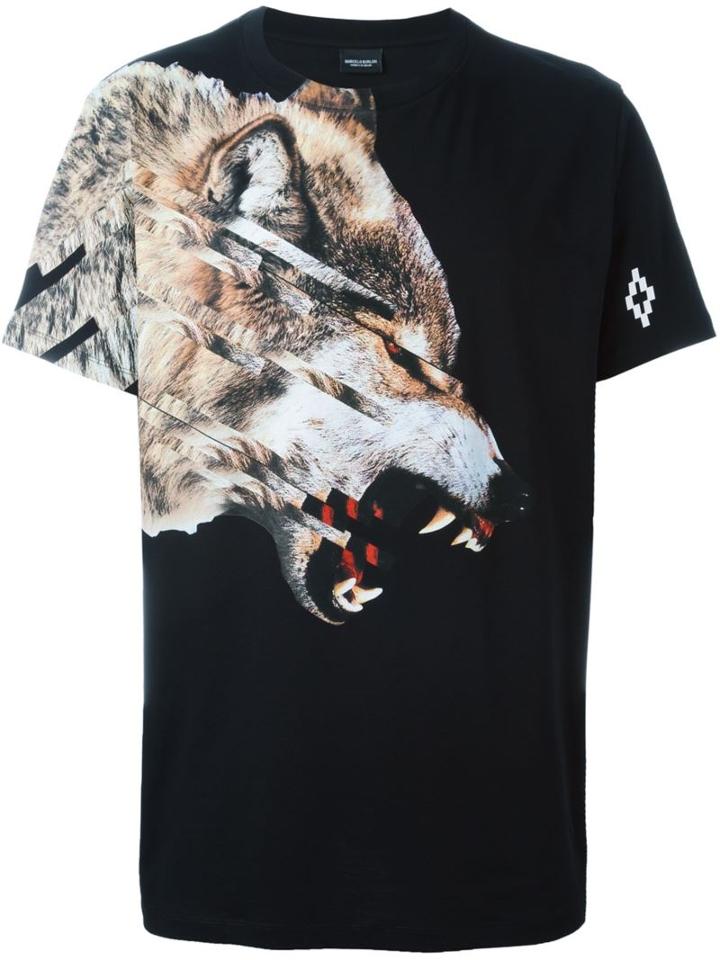 Marcelo Burlon County Of Milan Wolf Print T-shirt