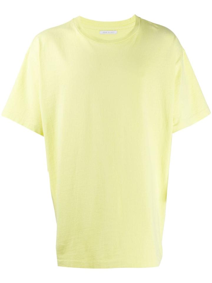 John Elliott Oversized Fit T-shirt - Yellow