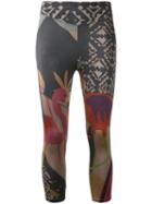 Sàpopa - Printed Jersey Leggings - Women - Polyester/spandex/elastane - S