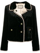 Gucci Bead Trim Jacket - Black