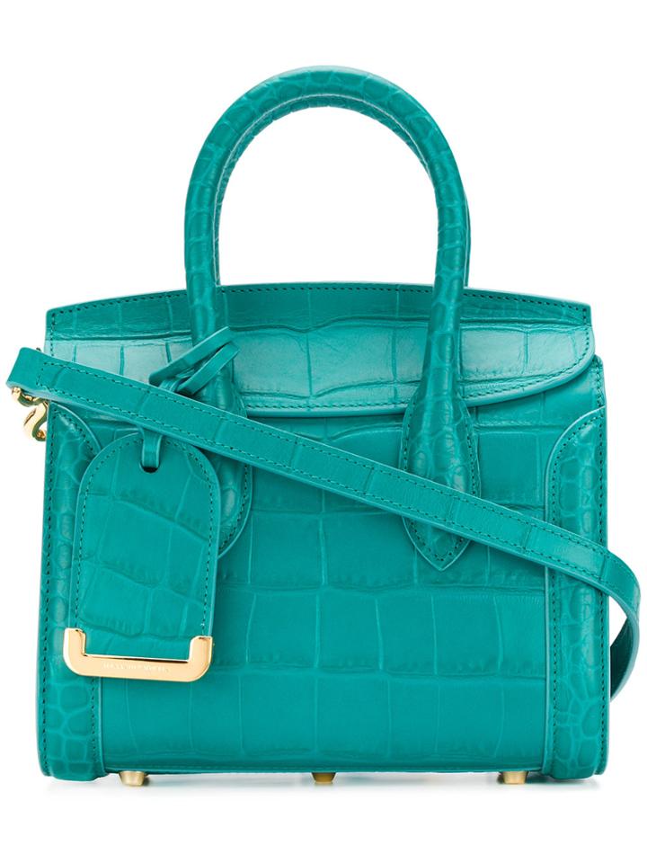 Alexander Mcqueen Heroine 21 Tote - Green