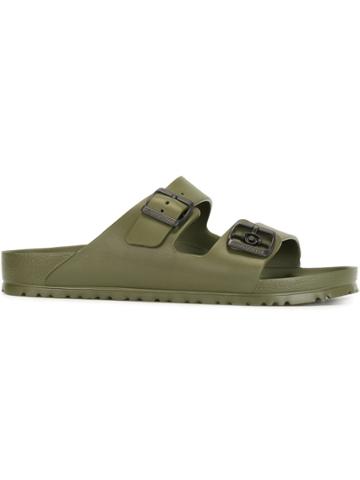 Birkenstock 'gomma' Buckle Detail Sandals - Green