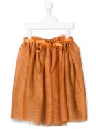 Anja Schwerbrock Teen Belted Tutu Skirt - Orange
