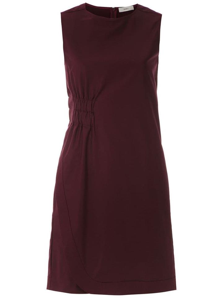 Egrey Sleeveless Wrap Style Dress - Purple