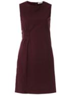 Egrey Sleeveless Wrap Style Dress - Purple