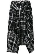 Faith Connexion Coat Style Skirt - Black