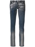 Philipp Plein Metallic Sheen Jeans - Blue