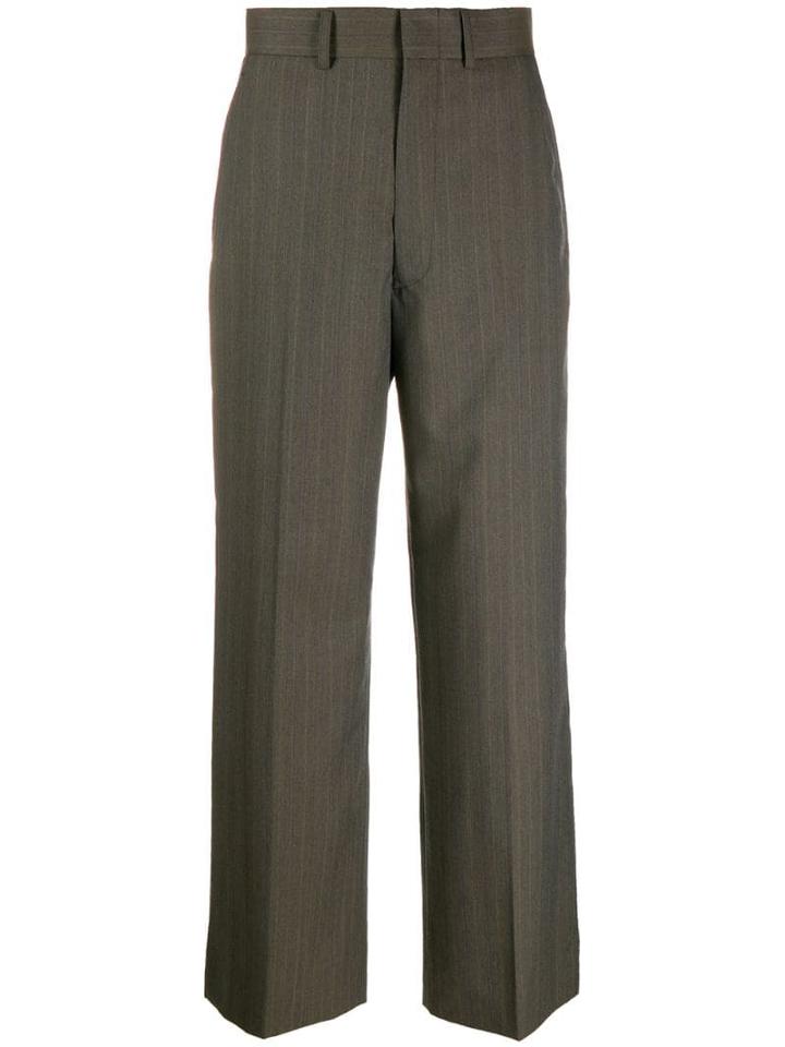 Junya Watanabe Wide-leg Check Trousers - Neutrals