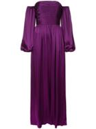 Amur Ollie Off-the-shoulder Jumpsuit - Purple