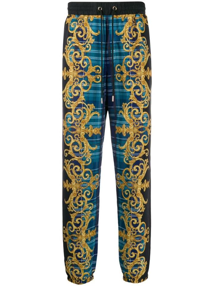 Versace Jeans Couture Printed Joggers - Black