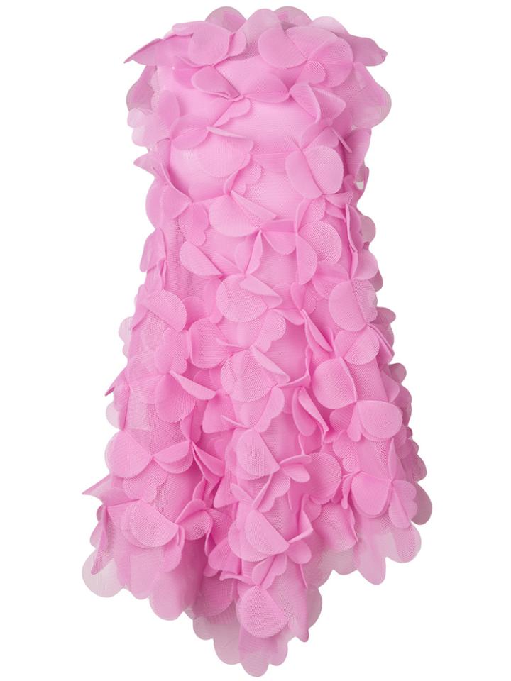 Paskal 3d Oversized Petal Effect Top - Pink & Purple