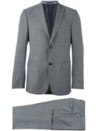 Z Zegna Flap Pockets Suit, Men's, Size: 48, Black, Cupro/wool