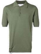 Matthew Miller Knitted Polo Shirt - Green