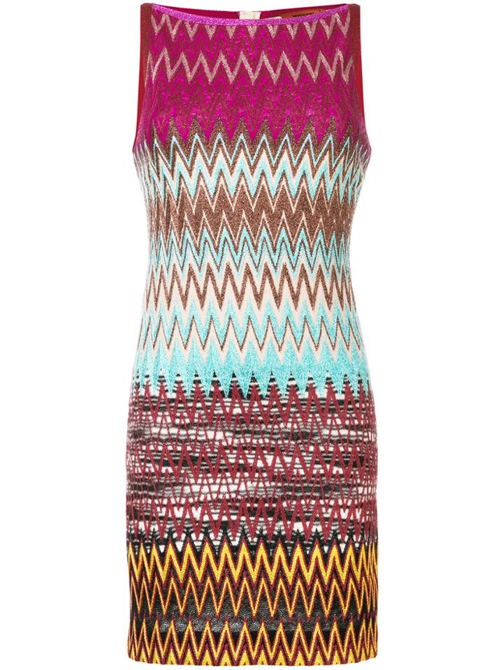 Missoni Zig-zag Mini Dress - Multicolour