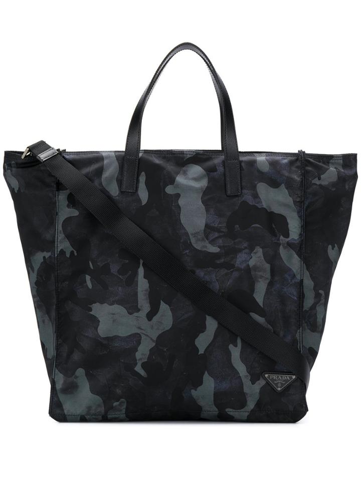 Prada Prada 2vh055vooo2bya F0008 Furs & Skins->calf Leather - Blue