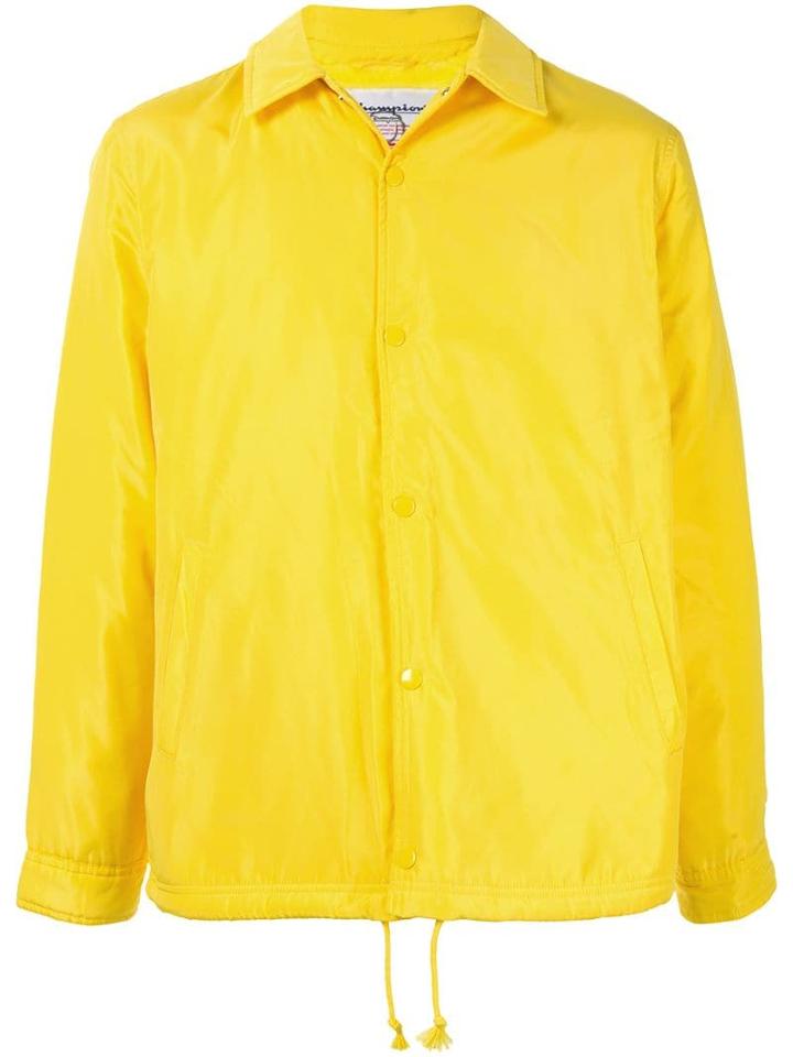Supreme Champion Label Coaches Jacket - Yellow