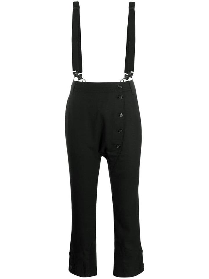Tsumori Chisato Brace Detail Trousers - Black