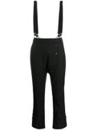 Tsumori Chisato Brace Detail Trousers - Black